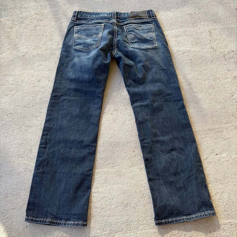 Rock & Roll Denim Men's Pistol Straight Jeans Dark Wash